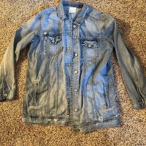 American‎ Eagle oversized denim jacket